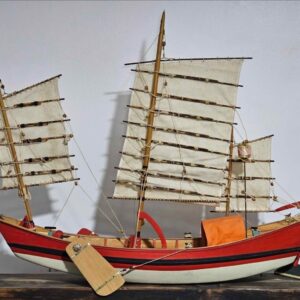 Barco Junco chino a escala