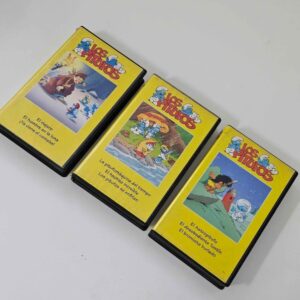 Lote vhs los pitufos