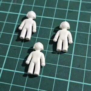 Playmobil muñeca bebe blanca