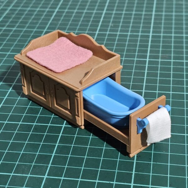 Mueble victoriano playmobil bañera completo - Imagen 3