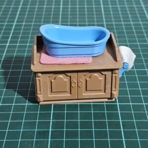 Mueble victoriano playmobil bañera completo