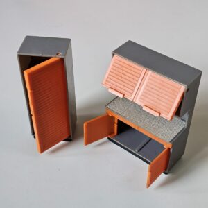 Muebles escala playmobil (no playmobil)