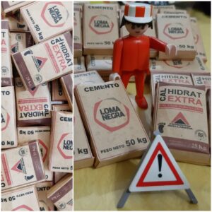 BOLSAS DE CEMENTO O CAL PARA DIORAMAS